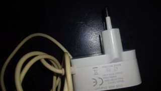 Cargador Apple iPhone Blanco