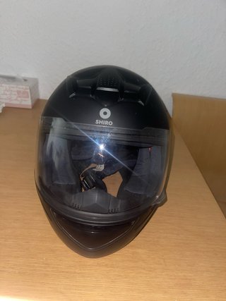 Casco Moto Integral SHIRO Negro