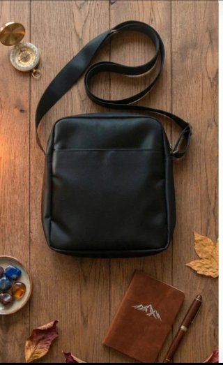 Bandolera Negra Unisex