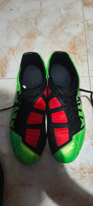 Zapatillas Nike Total 90 Verde y Rojo
