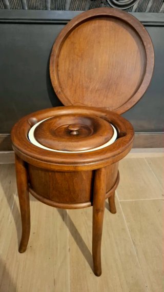 Mueble auxiliar madera restaurado