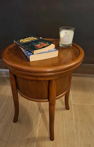 Mueble auxiliar madera restaurado