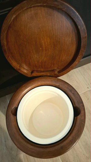 Mueble auxiliar madera restaurado