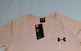 Camiseta Under Armour Mujer Rosa