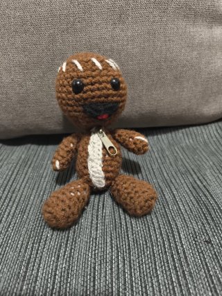 Muñeco de lana Shackboy
