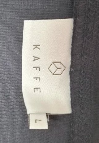 Falda tubo negra KAFFE talla L