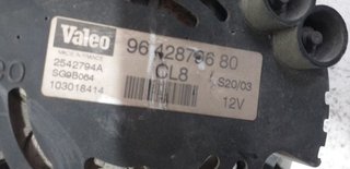 Citroen 144104 alternador 9442879680 c3 i 1.4 i