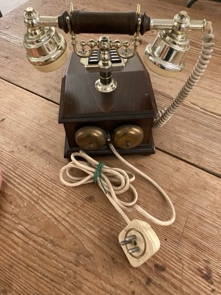 Telefono fisso vintage anni '70