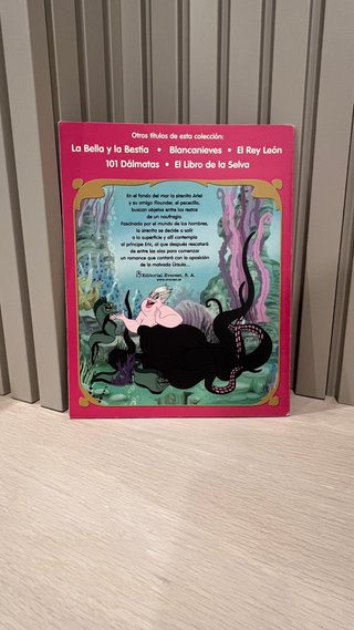 La Sirenita - Disney - LIBRO