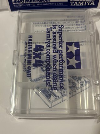 Tamiya 4WD Mini Racer – Set 3 cassette nuove