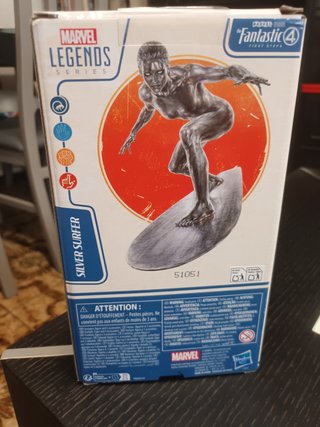 Silver Surfer Marvel Legends 4 Fantásticos NUEVO