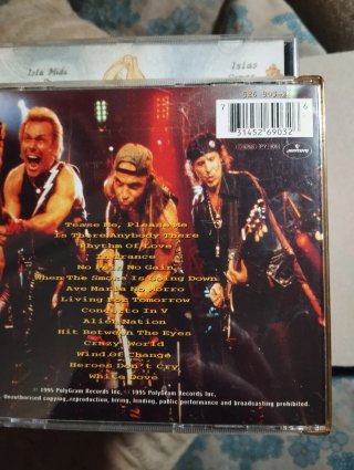 Scorpions Live Bites CD