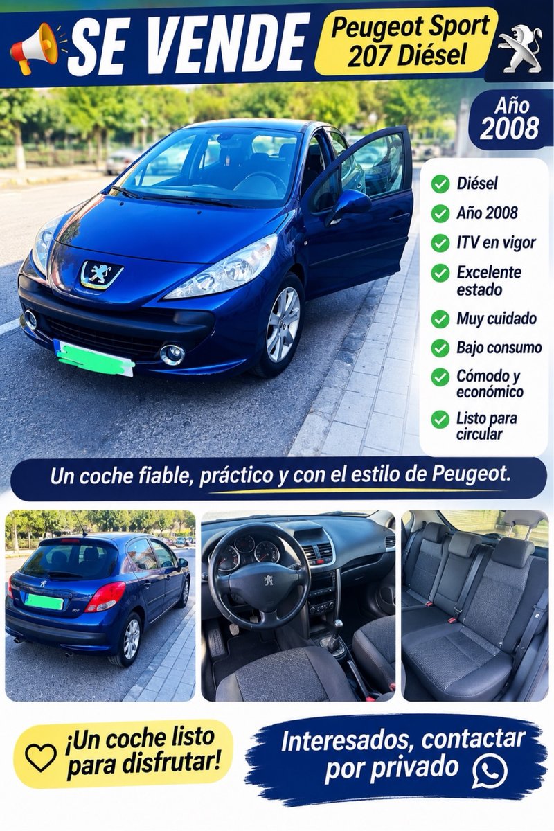 Peugeot 207 2008 - foto 1