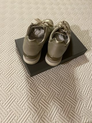 Zapatillas NeroGiardini Oro/Plata