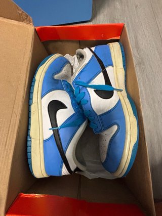 Nike Dunk Originales Azul y Blanco
