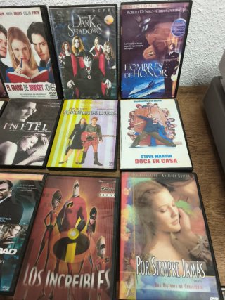 Lote DVDs Películas Variadas grabadas