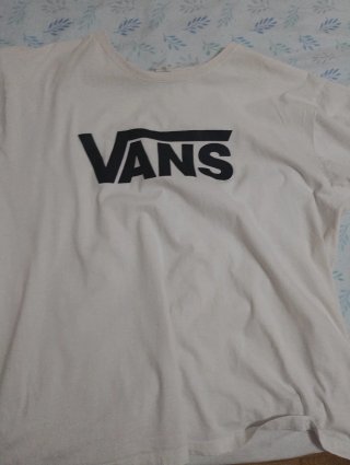 Camiseta Vans Blanca Talla XXL