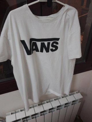 Camiseta Vans Blanca Talla XXL
