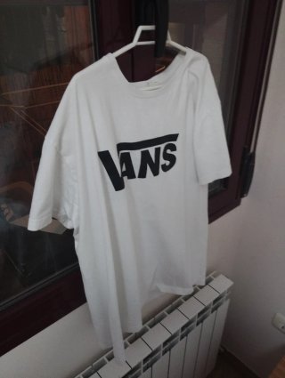 Camiseta Vans Blanca Talla XXL