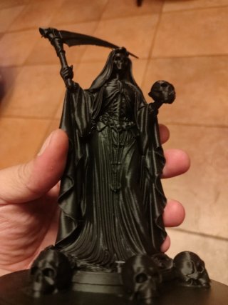 Figura Santa Muerte Negra