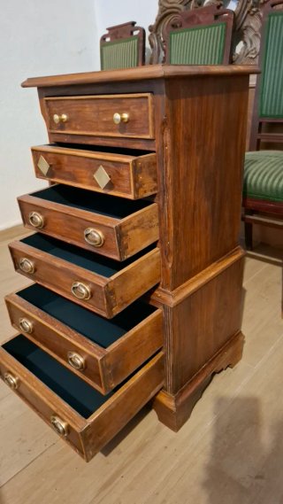 Cajonera vintage restaurada 6 cajones
