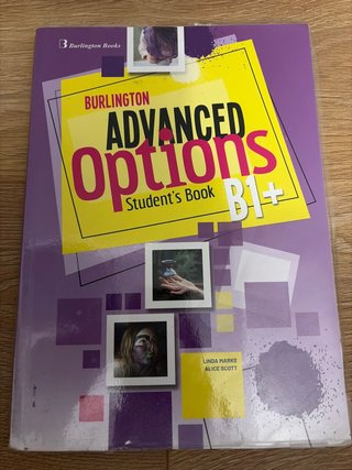 Burlington Avanced Options Student's Book : B1+