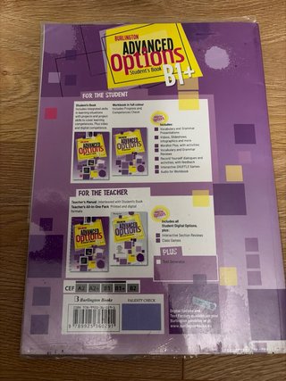 Burlington Avanced Options Student's Book : B1+
