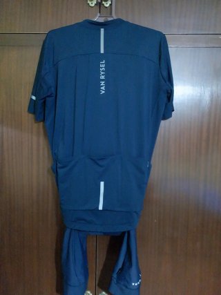 Maillot culotte ciclismo azul
