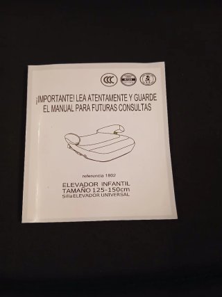 Silla elevador coche infantil