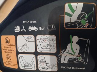 Silla elevador coche infantil