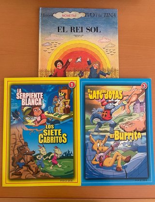 Lote 8 libros de cuentos infantiles