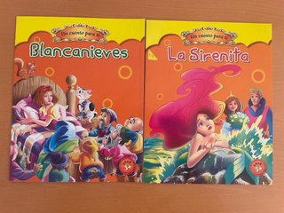 Lote 8 libros de cuentos infantiles