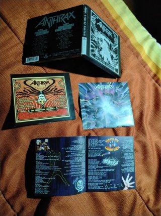 ANTHRAX 2 CDs BOXSET DELUXE