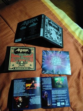 ANTHRAX 2 CDs BOXSET DELUXE