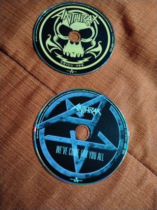 ANTHRAX 2 CDs BOXSET DELUXE