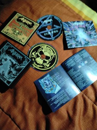 ANTHRAX 2 CDs BOXSET DELUXE