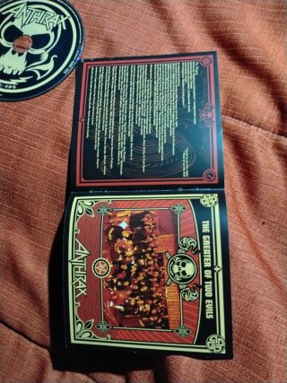 ANTHRAX 2 CDs BOXSET DELUXE