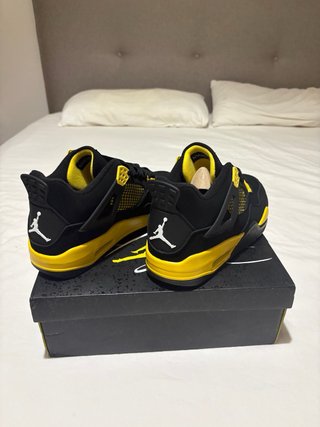 Nike Air Jordan 4 Yellow Thunder Talla 45