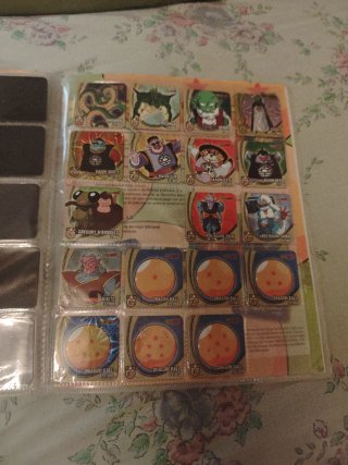 Álbum Dragon Ball Z Staks Panini Imanes