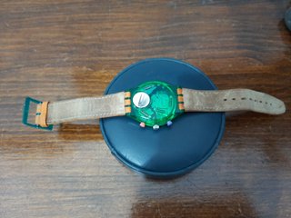 Reloj Swatch Cronógrafo Multicolor arco iris 1992