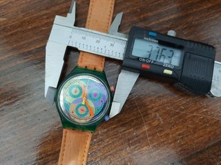 Reloj Swatch Cronógrafo Multicolor arco iris 1992