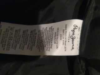 Chaleco Pepe Jeans niño negro
