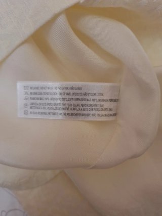 Falda marfil elegante MonteCarlo Massimo Dutti