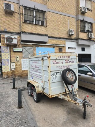 Remolque 2 ejes 750 kg