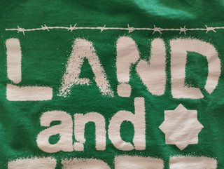 Camiseta Andalucía Palestina Sáhara Verde