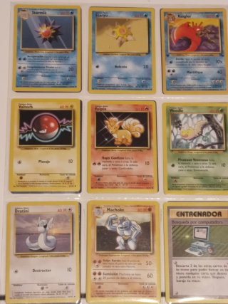 Cartas Pokémon Base Set 1999