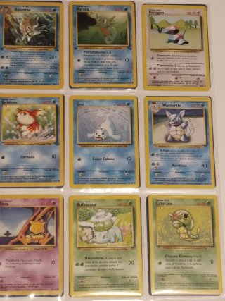 Cartas Pokémon Base Set 1999