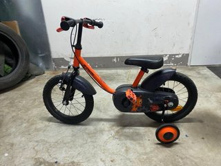 Bicicleta infantil 12 pulgadas con ruedines