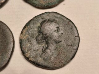6 Monedas Romanas Sestercios Antiguas