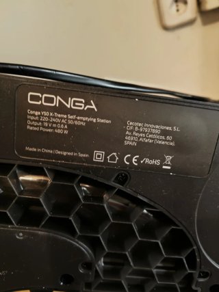Base autovaciado Conga Y50 X-treme